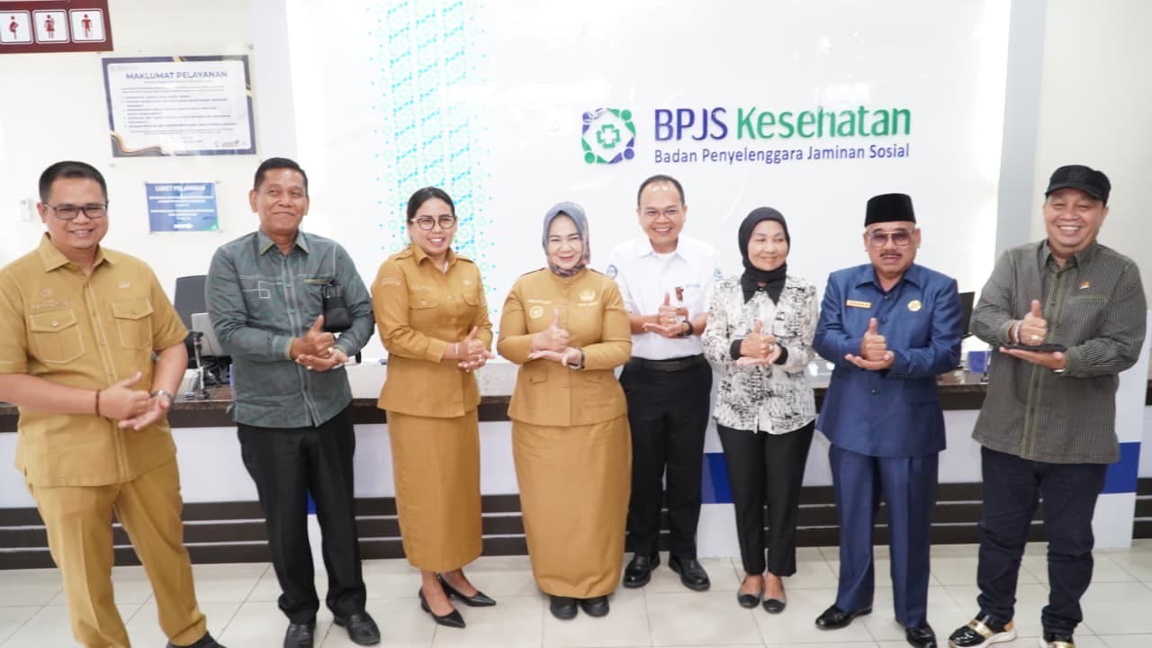 Wabup Tiorita Jemput Strategi UHC ke BPJS Kesehatan Kabanjahe
