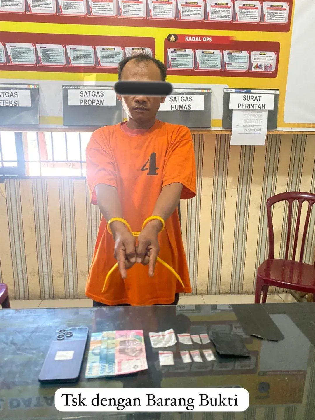Diduga Edarkan Sabu di Gurusinga, Pria 60 Tahun Diciduk Polisi