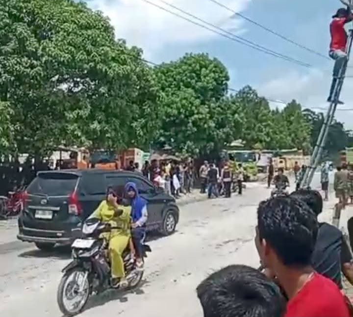 Aksi Demo Ratusan Masyarakat Di Tiga Desa Meminta Galian C Ditutup Permanen