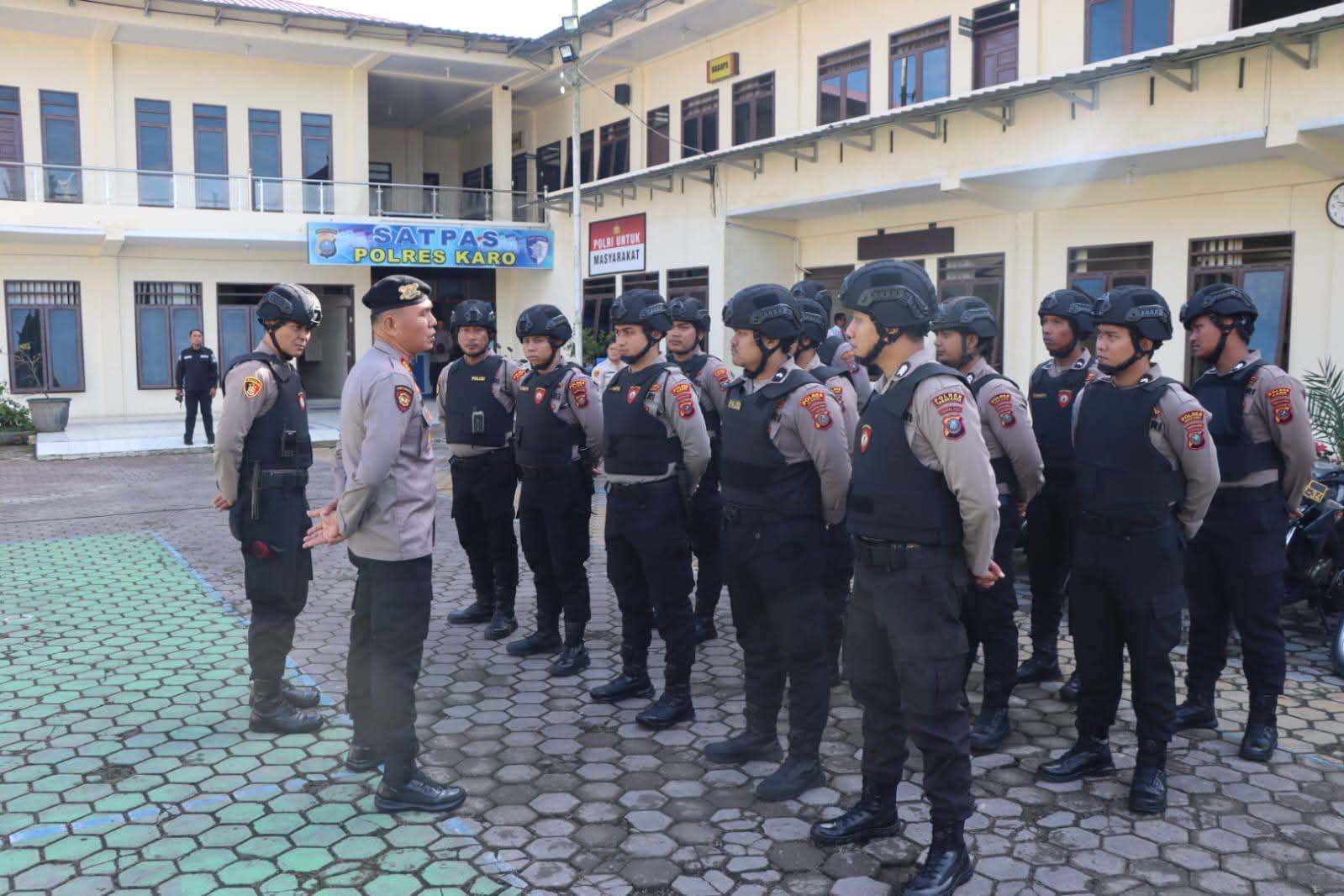 Kapolres Karo Bentuk Tim Lingkaber, “Kelelawar” Penjaga Malam Cegah Kejahat