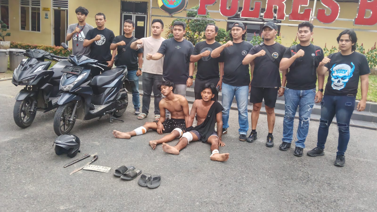Tim Cobra Polres Binjai Libas Komplotan Begal Sadis Penyerang Siswa SMAN 5 Binjai