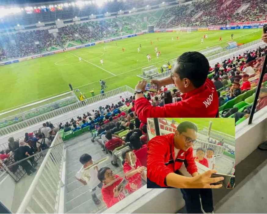 Viral! Rico Waas Buat Konten di Stadion AFF U-19, Panitia Singgung Soal Akomodasi Hotel