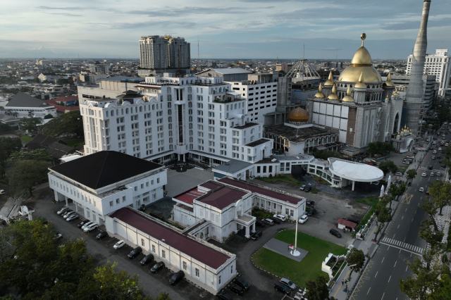 Kantor Gubernur Sumut, Jalan Pangeran Diponegoro Nomor 30 Medan. Foto/Diskominfo/ist