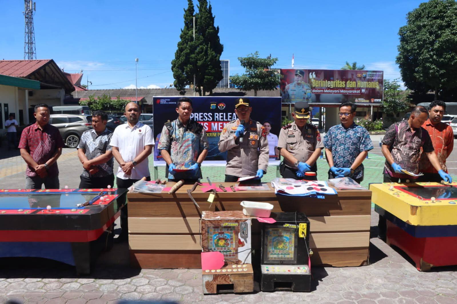 Polres Karo Tegaskan Maksimalkan Berantas Kejahatan
