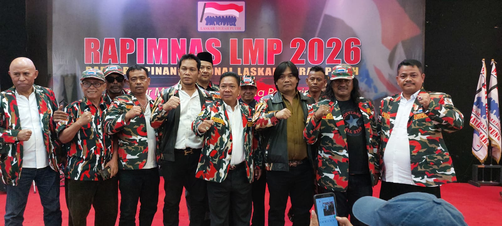 Macab LMP Karo Gembira Ginting Hadiri Rapimnas LMP