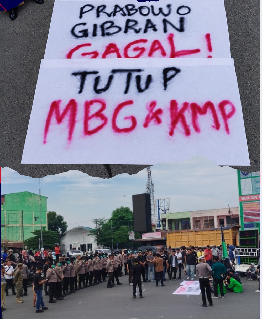 TUTUP MBG dan KMP! Mahasiswa Binjai Turun ke Jalan, Teriakkan Program Gagal dan Ladang Korupsi