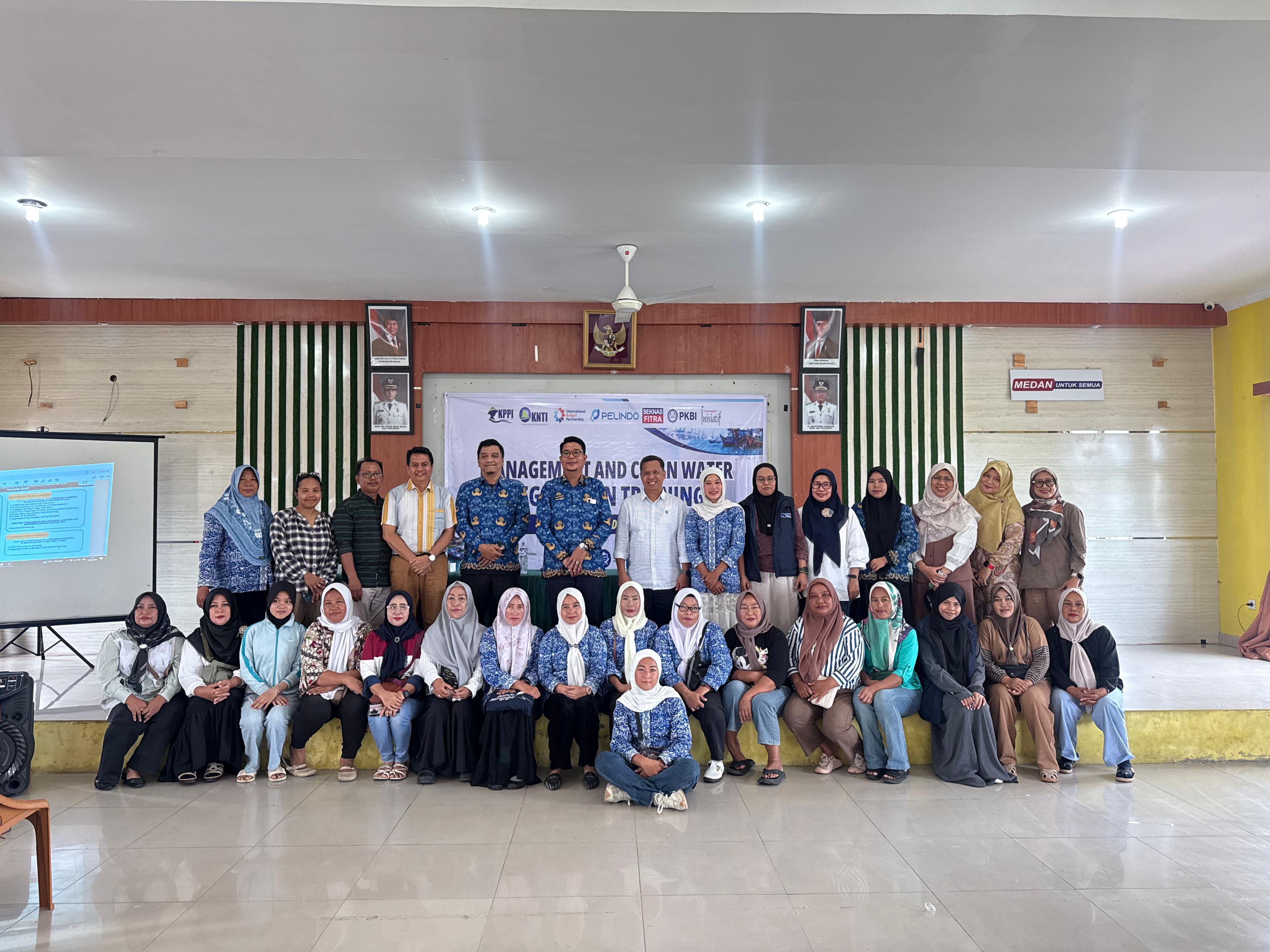Pelindo Regional 1 Hadiri Pelatihan Pengelolaan Air Bersih di Pesisir Belawan