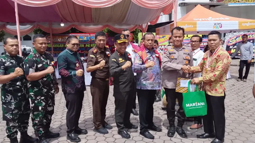 Polres Karo Amankan Perayaan Hari Krida Pertanian 2026