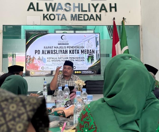 Ketua Majelis Pendidikan Pengurus Daerah Al Jam’iyatul Washliyah Kota Medan, Putera Chairul Hady Siregar, S.H
