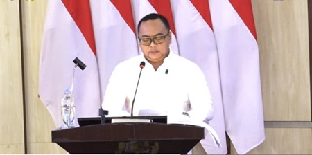 Juru bicara Fraksi PSI, Renvil Pandapotan Napitupulu,