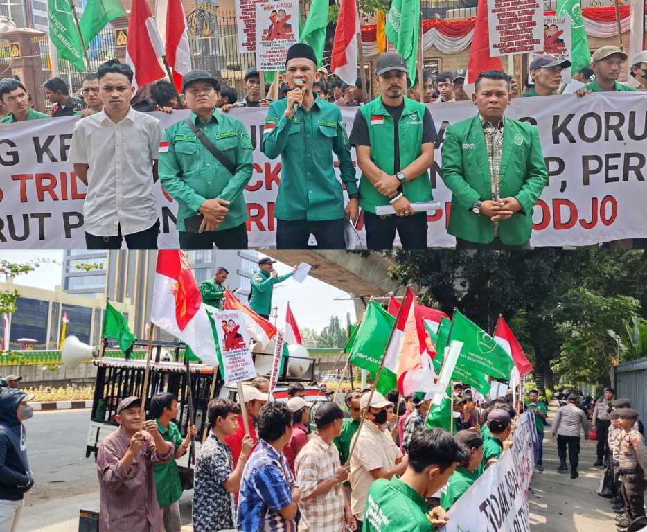 Demo Depan PLN dan Mabes Polri, PP HIMMAH Desak Tangkap dan Adili Darmawan Prasodjo