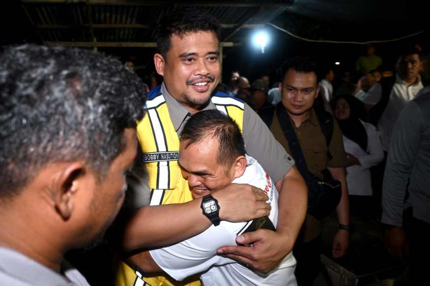 Bobby Nasution Pastikan Pembangunan Jembatan Sungai Mo’awo Dimulai Tahun Ini, Ajak Warga Kawal Bersama