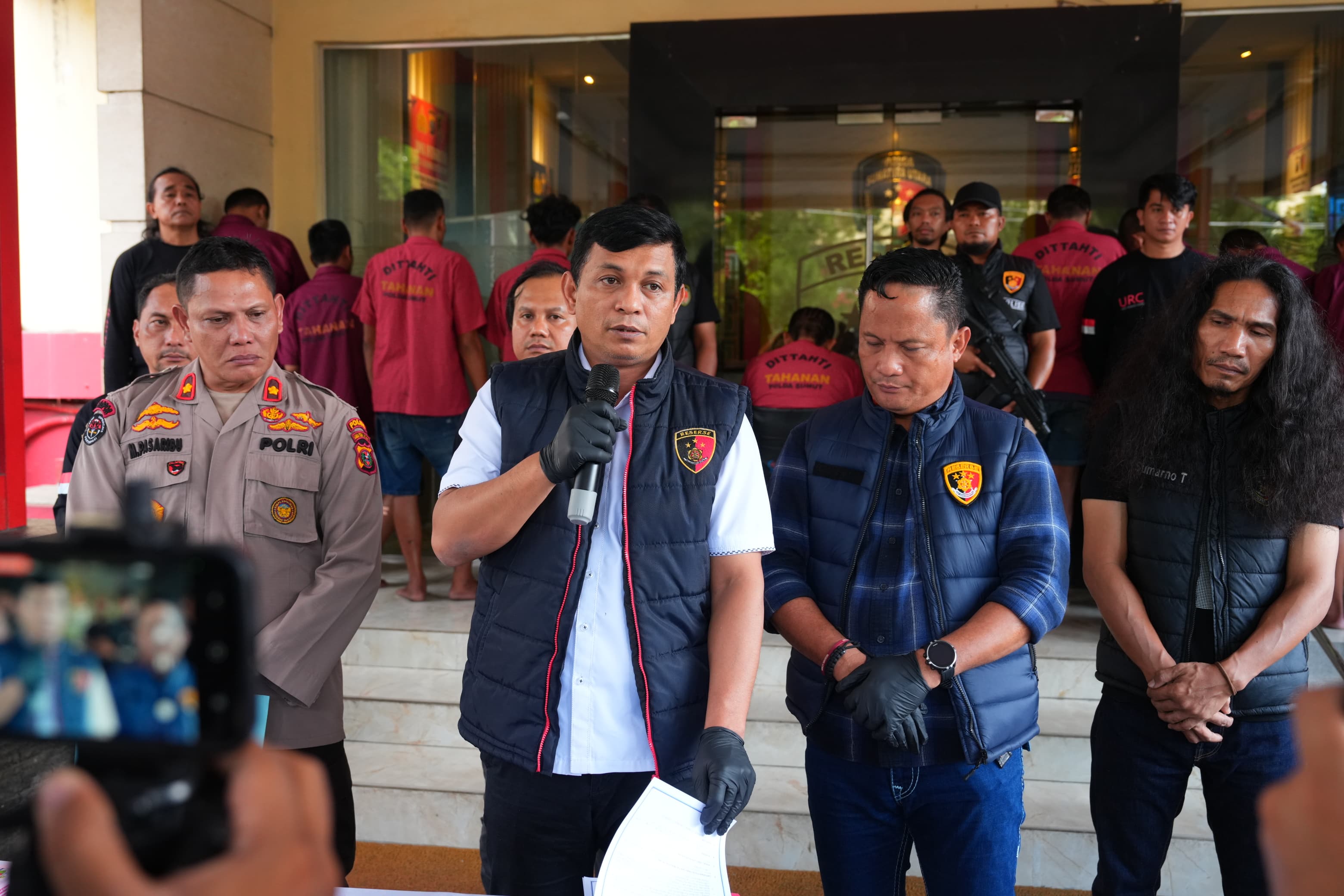 Beraksi di Marelan, Helvetia dan Belawan, 7 Anggota Begal Ditangkap Polisi