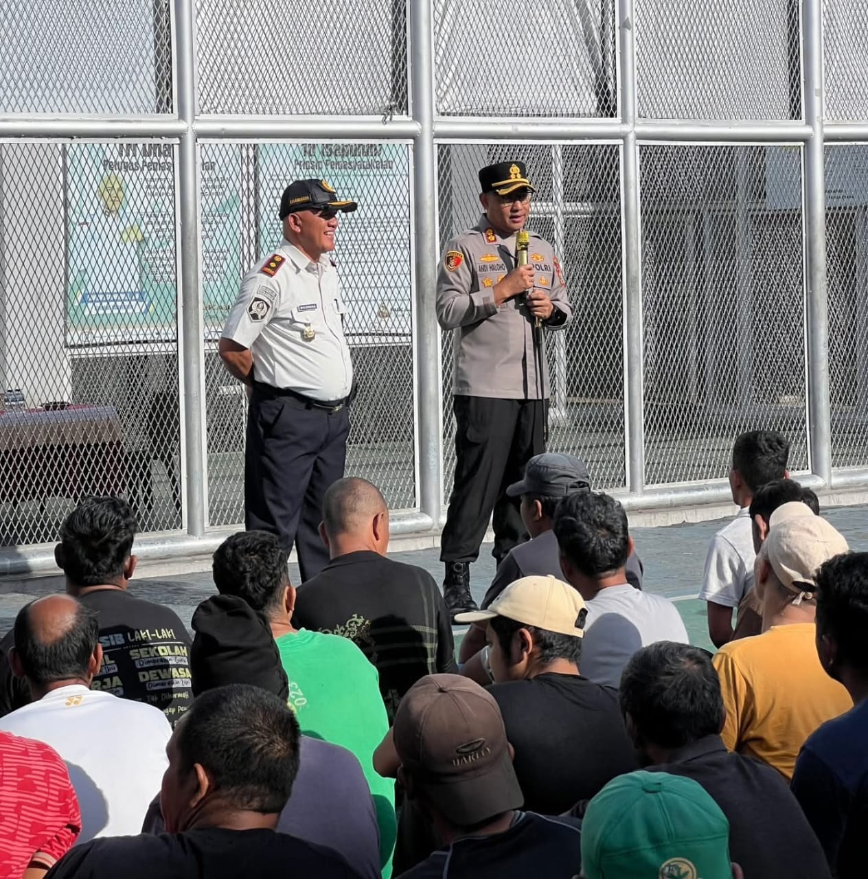 Jelang Hari Bhayangkara Ke-80, Kapolres Karo Beri Motivasi Warga Binaan Lapas Kabanjahe