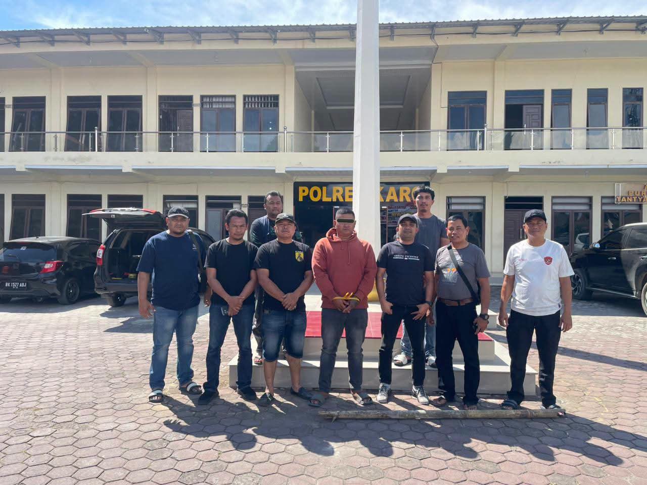 Kasat Reskrim Polres Karo Pimpin Penangkapan DPO Penganiayaan Yang Mengakibatkan Kematian