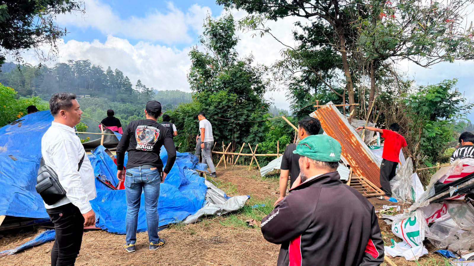 Satres Narkoba Polres Karo Bakar Barak Narkoba Yang Viral Di Medsos