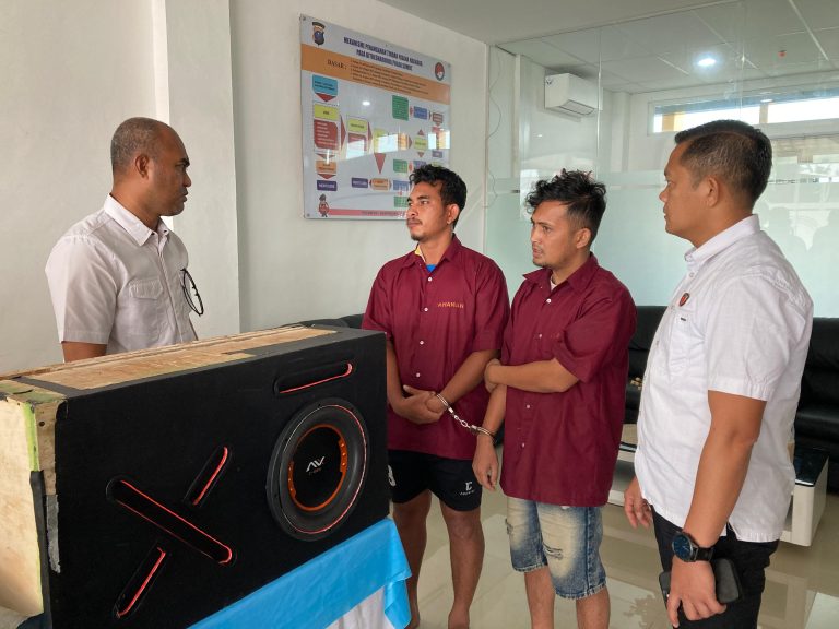 Modus Simpan 25 Kg Sabu di Speaker, 2 Warga Aceh Ditangkap Polda Sumut