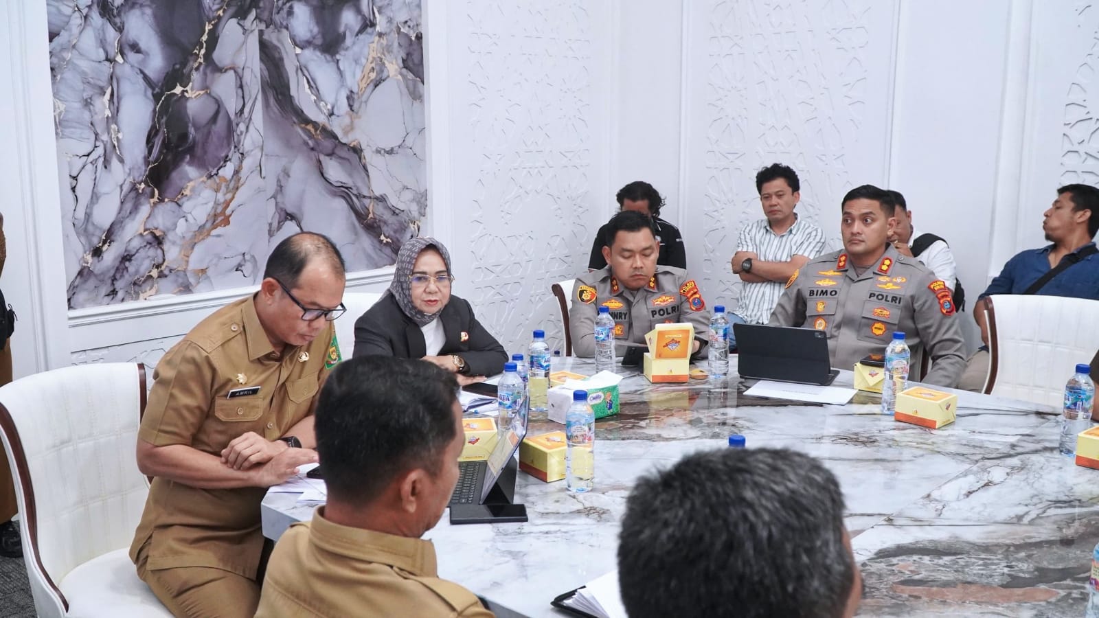 Plt. Bupati Langkat Tiorita Perkuat Sinergi Forkopimda Tertibkan THM Blue Night