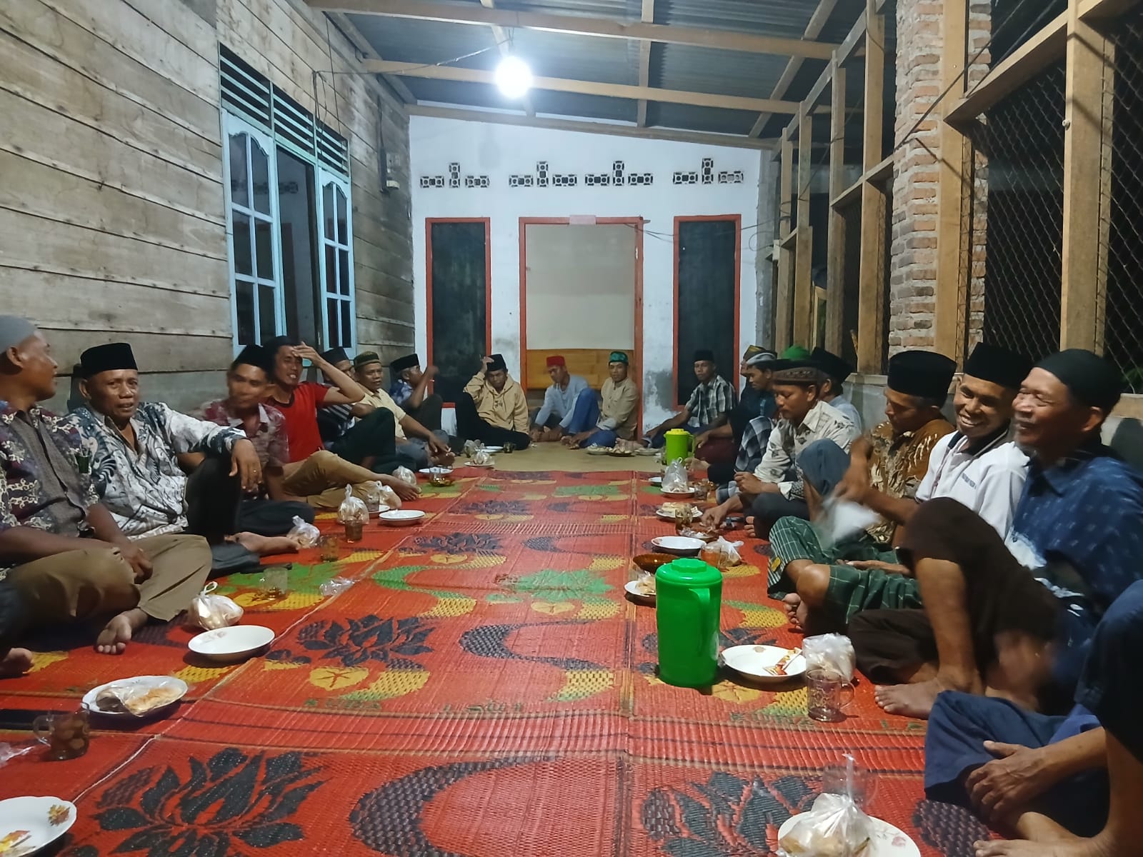 Warga Tanjung Leidong Gelar Musyawarah Persiapan Jamu Tolak Balak