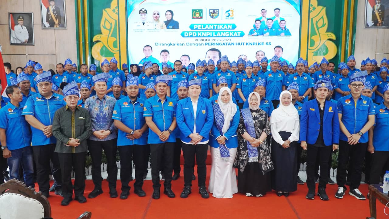 Plt. Bupati Langkat Tiorita Ajak KNPI Jadi Penggerak Kemajuan Daerah