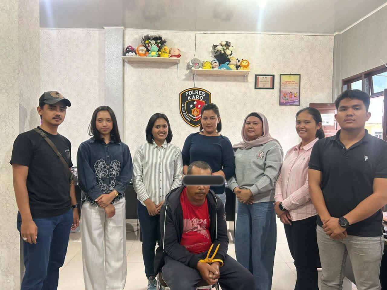 Satres PPA Polres Karo Menangkap Pelaku Kekerasan Seksual Terhadap Anak Dibawa Umur