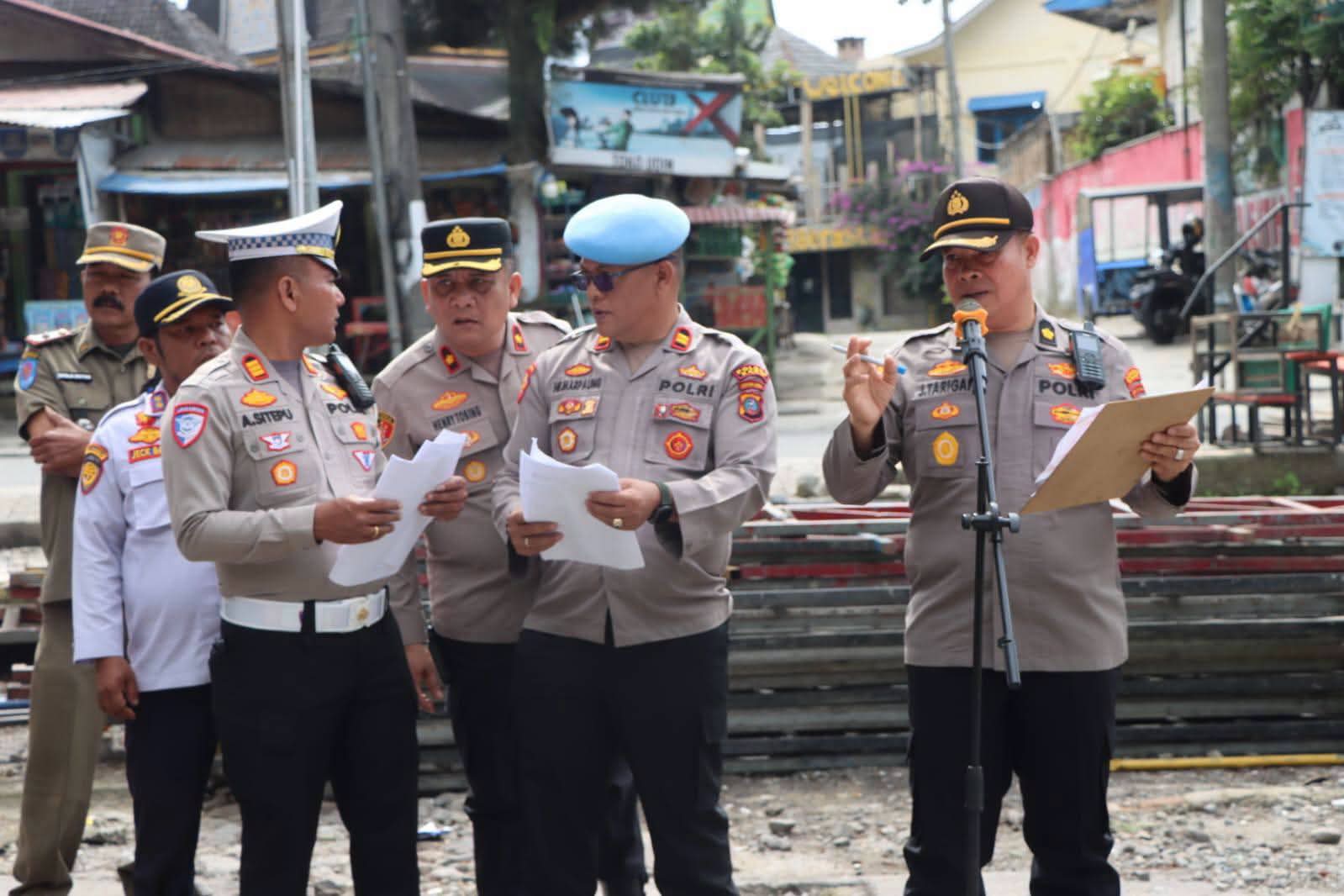 Polres Karo Matangkan Pengamanan Pesta Bunga dan Buah 2026