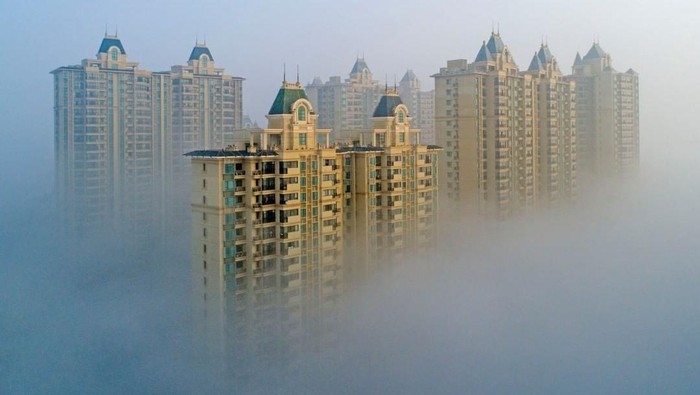 Halau Panas, China Pasang Pendingin Kabut