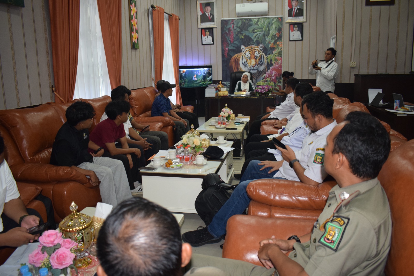 PT Wika Jaya Mandiri Disorot Dalam Audiensi Aliansi SJG Bersama DPRD Langkat