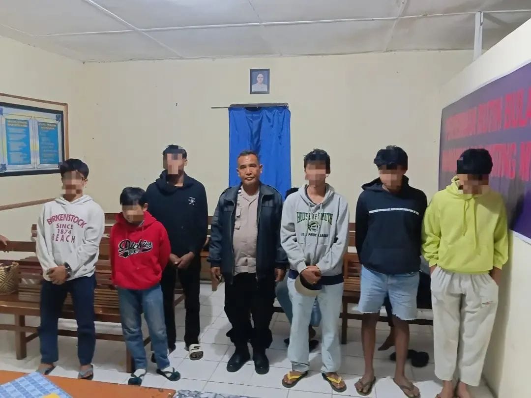 Polsek Munte Fasilitasi Mediasi Tawuran Remaja Dua Desa Berujung Damai