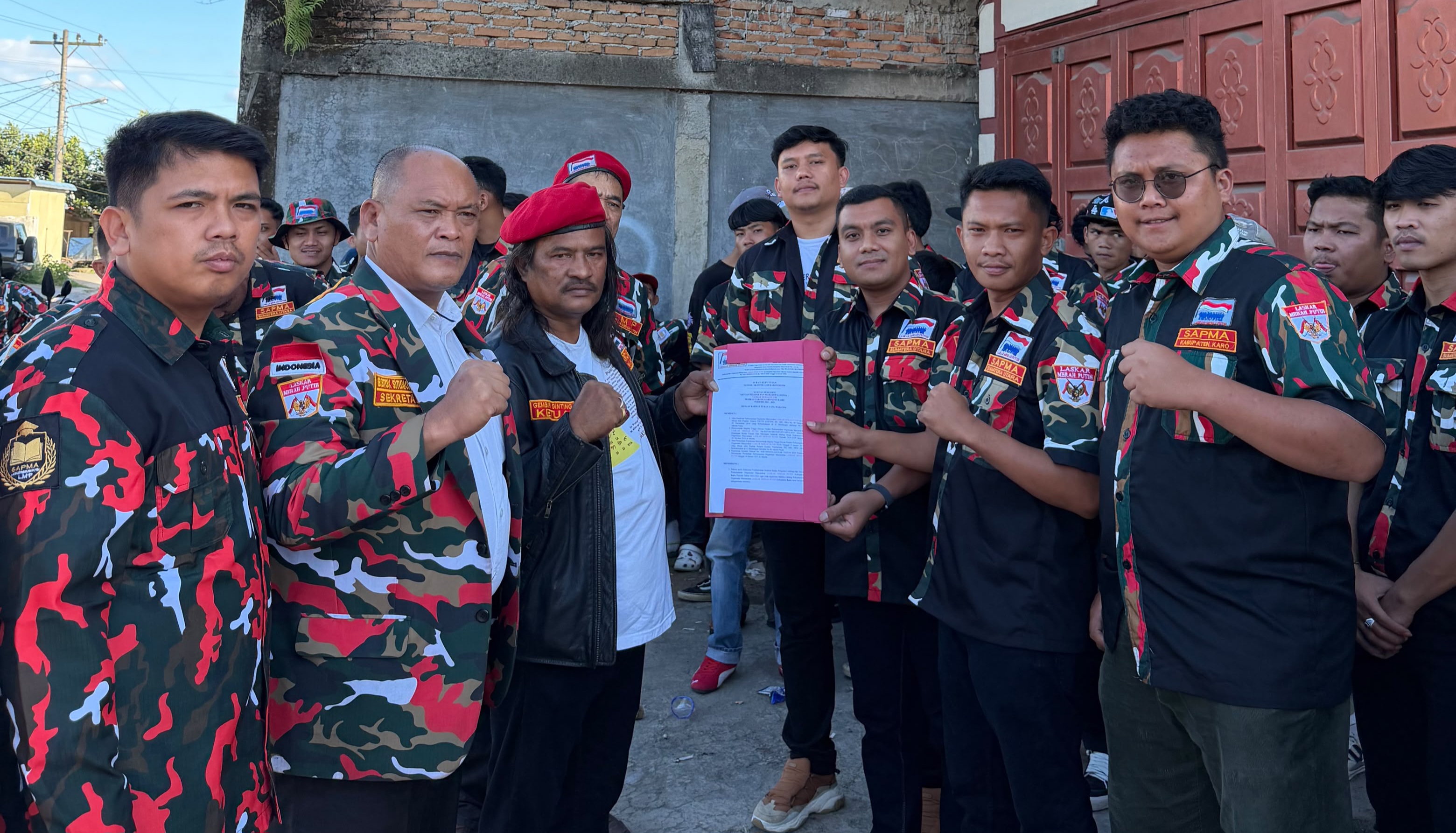 SAPMA LMP Karo Terima SK, “Kader Siap Mengembangkan Roda Organisasi”