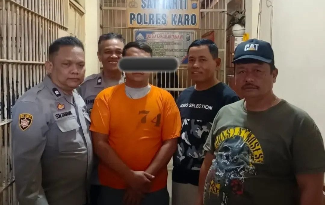 Polisi Respons Cepat, Pelaku Penganiayaan Dengan Parang Diamankan di Tigabinanga