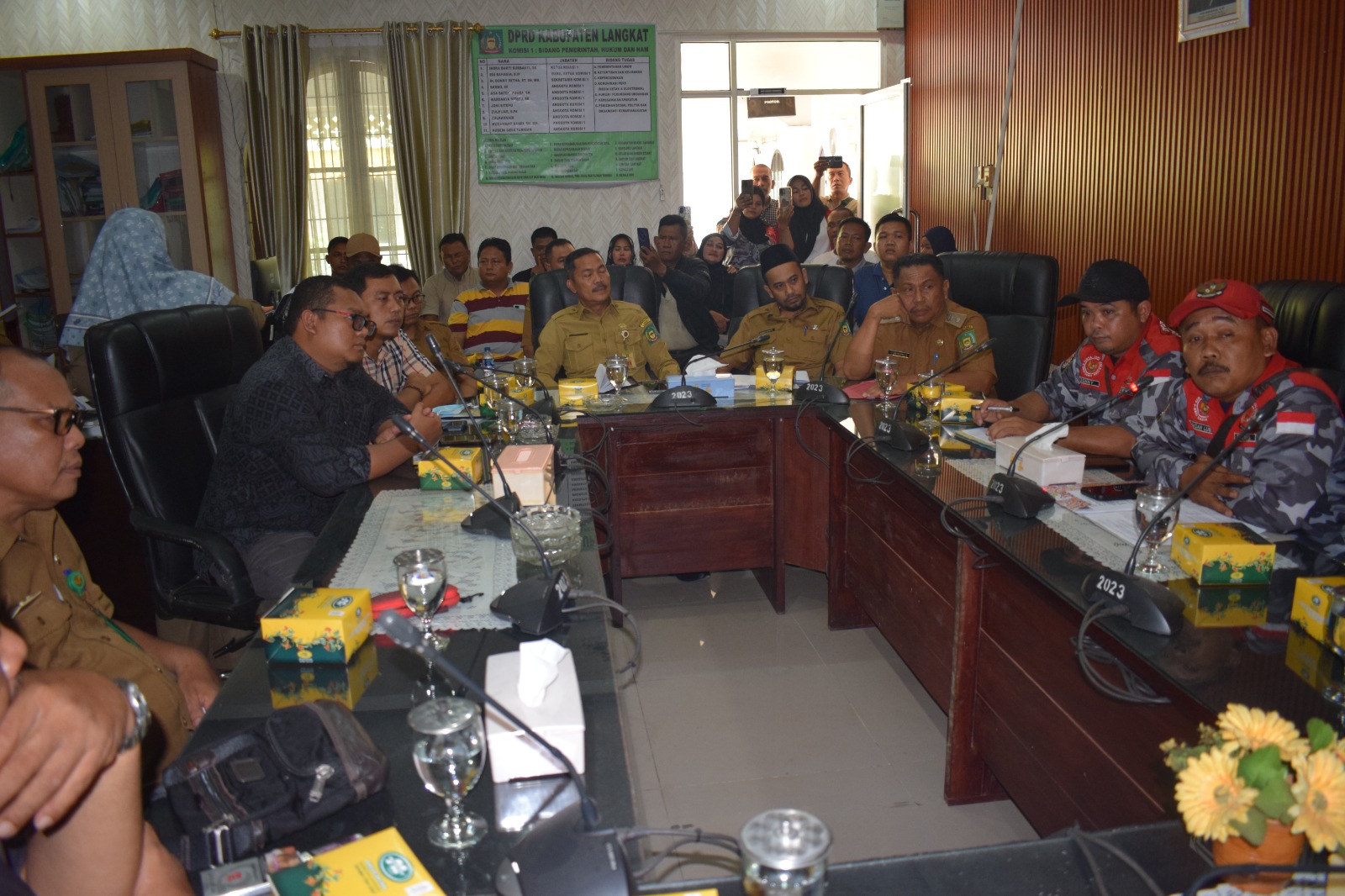 Komisi I DPRD Langkat Beri Waktu Satu Bulan untuk Penyelesaian Persoalan TKBM