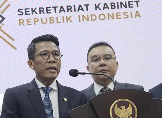 Ketua Komisi XI DPR Muhammad Misbakhun di Kantor Presiden Jakarta, Kamis (5/12/2024). (Foto Dok Antara)