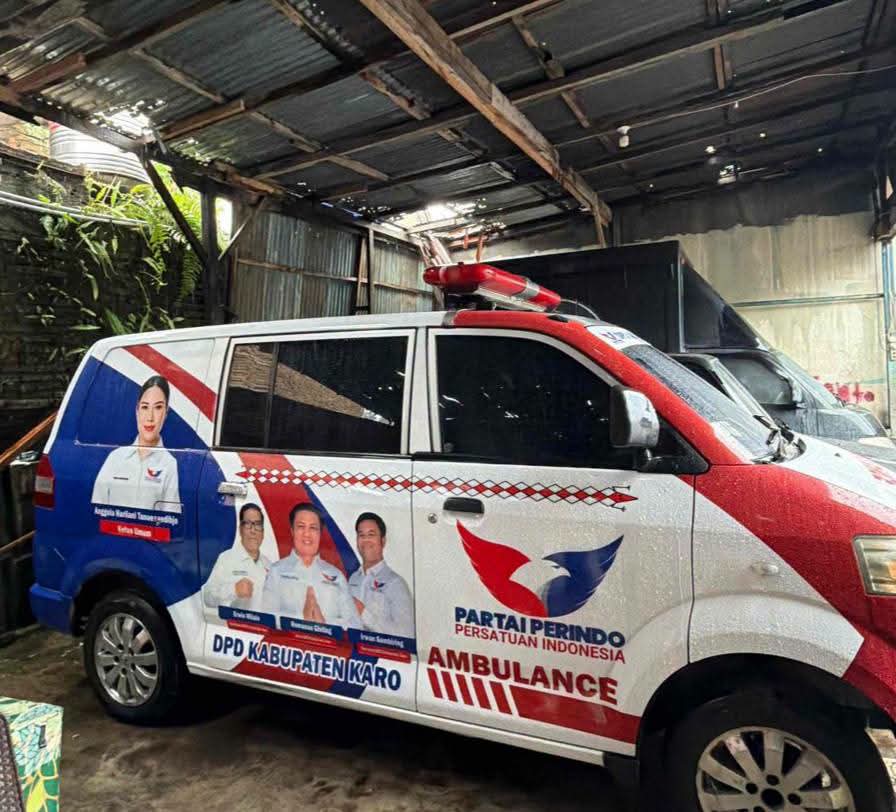 Korban MBG Di Karo Bertambah, 35 Siswa Di Rawat, Partai Perindo Karo Sediakan Ambulance Gratis
