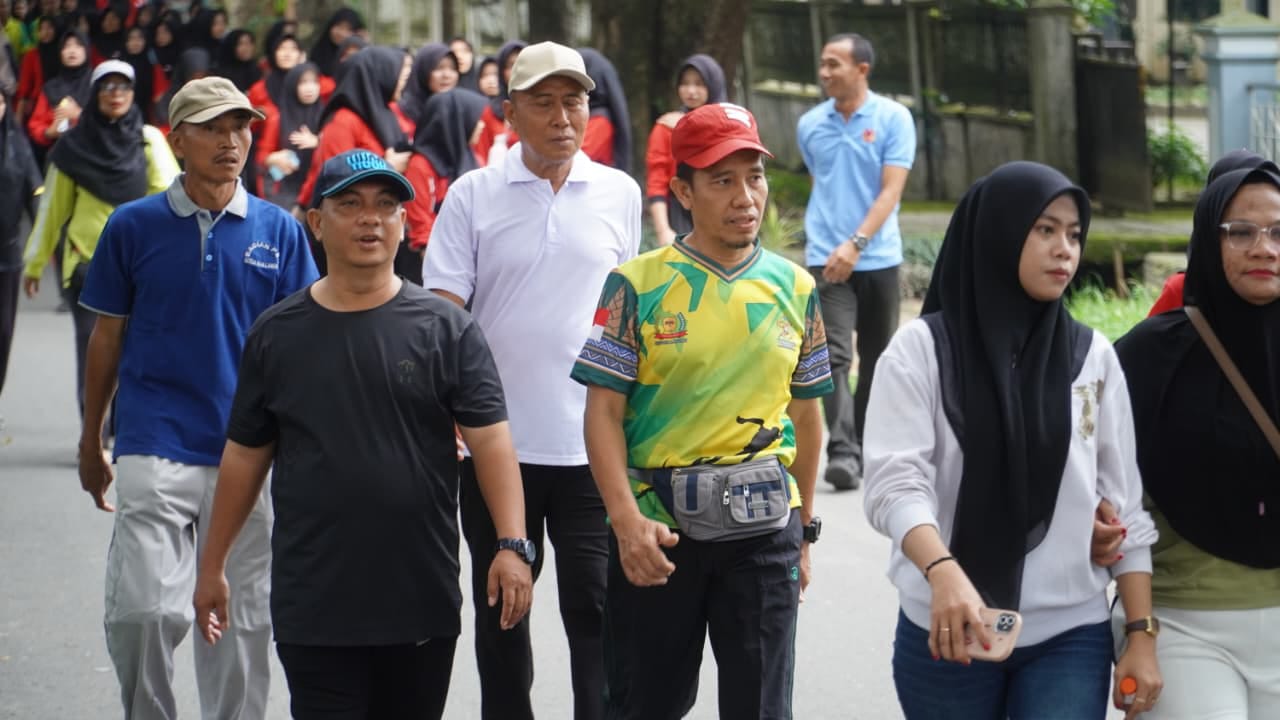 Plt. Bupati Langkat Ajak Masyarakat Budayakan Olahraga di Haornas ke-43