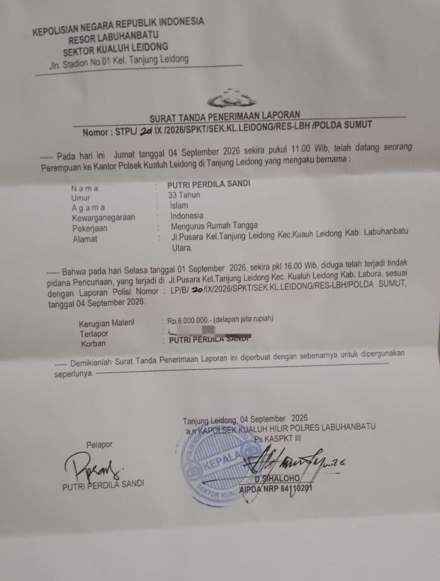 Emas Jutaan Rupiah Hilang di Gang Pusara, Korban Minta Polisi Segera Ungkap Pelaku