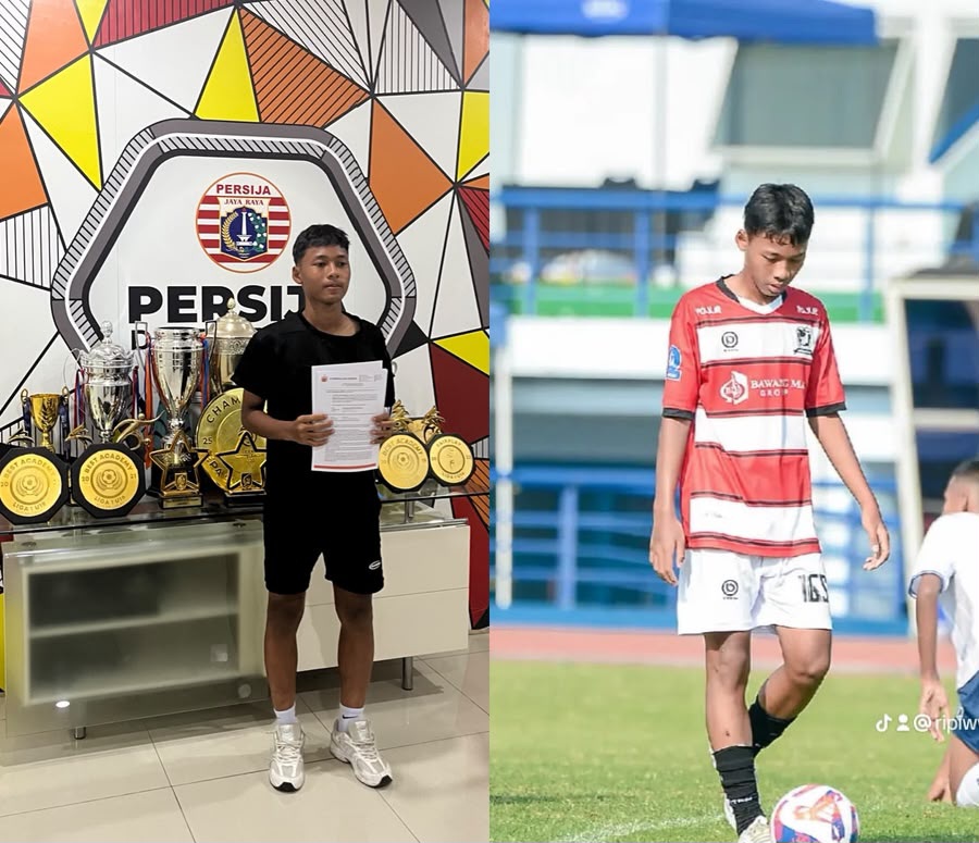 Mantan Anak PSDS dan Pemain Medan Jaya Sutiono,  M. Riffy Lionel Muntio Di Kontrak Persija EPA U-16 