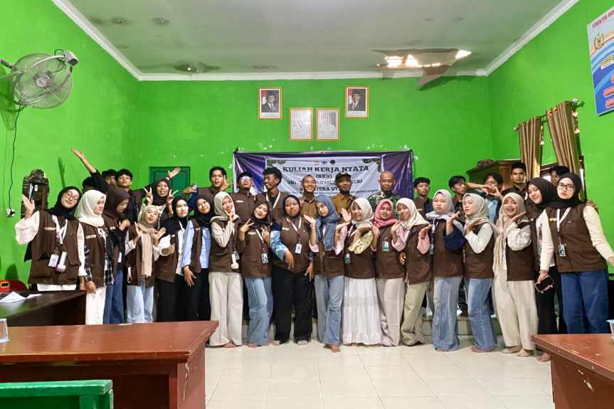 Tutup Masa Pengabdian, KKN UINSU Kelompok 15 Berpamitan kepada Pemerintah Desa dan Warga Sei Bamban