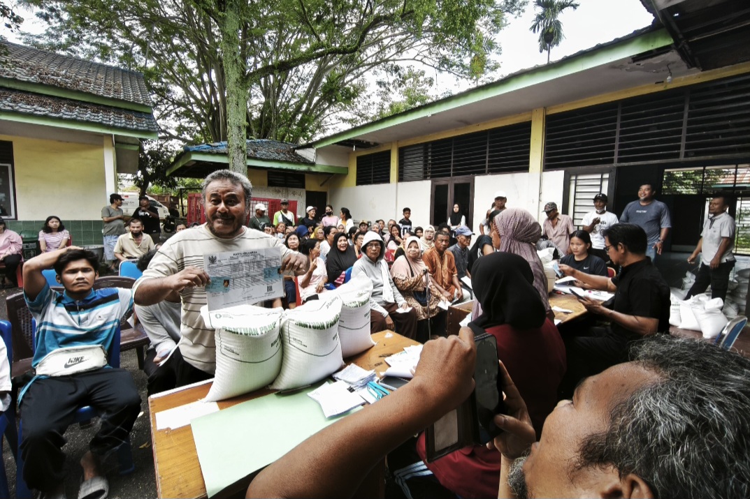 Penerima Bansos KPM Di Kel. Helvetia Sesuai Pendataan Yang Akurat Dan Kondisi Rill Masyarakat
