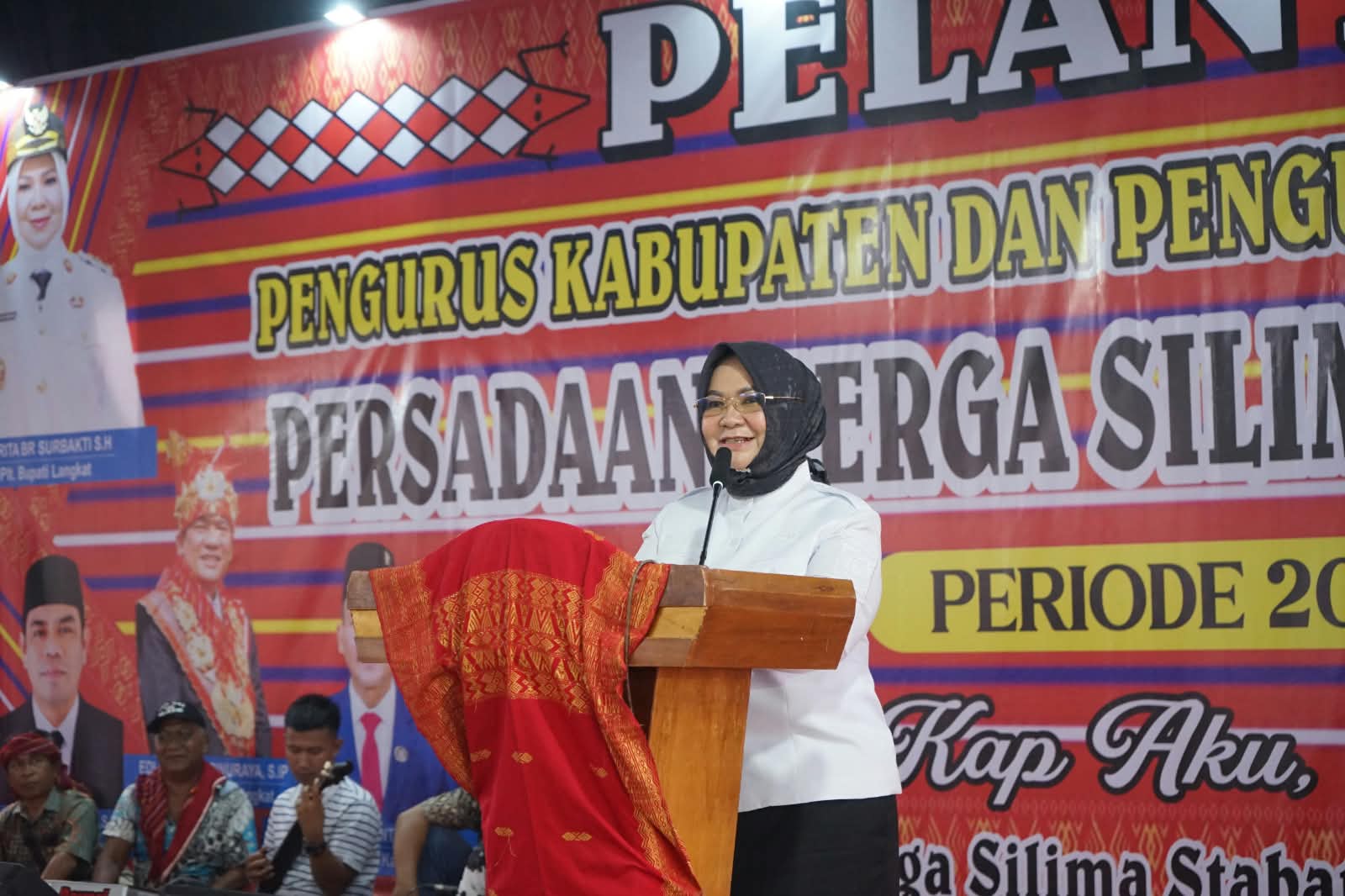 Plt. Bupati Tiorita Kukuhkan Pengurus PMS Langkat