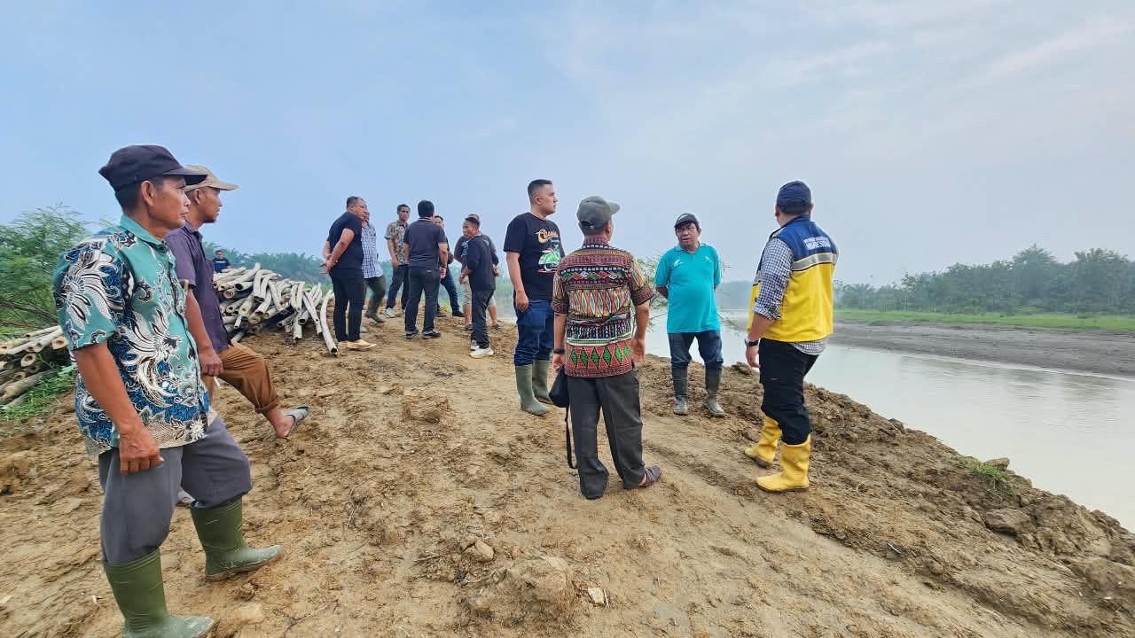 Plt Bupati Langkat Tiorita Dorong Perbaikan Tanggul Paya Bunder