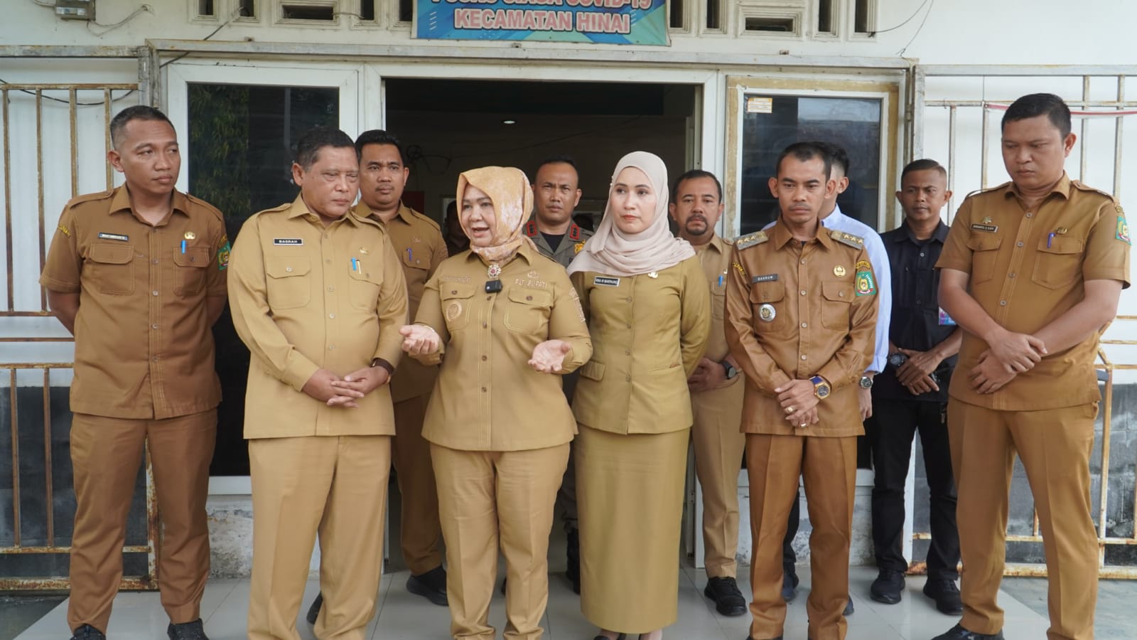 Plt. Bupati Langkat Tiorita Apresiasi Perubahan Kantor Camat Hinai Pasca Sidak