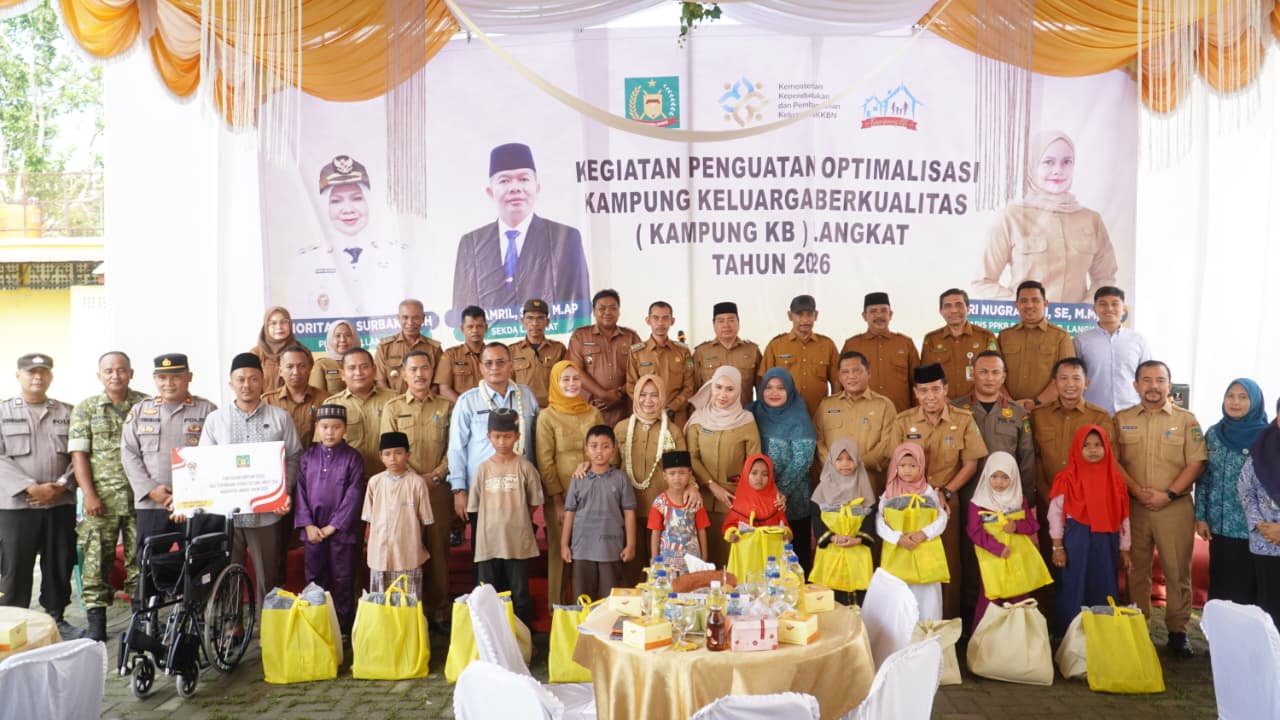 Plt. Bupati Tiorita Apresiasi Kampung KB Tanjung Mulia Hinai, Raih Juara II Sumut