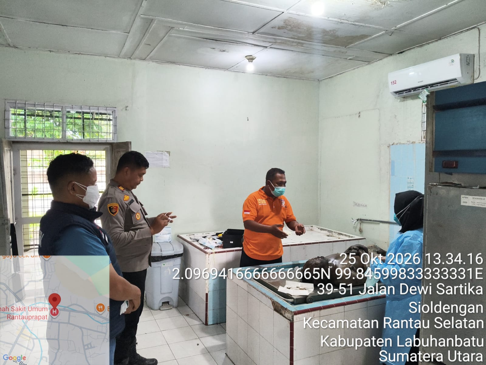 Hasil Otopsi, Mayat Yang Ditemukan di Kualuh Hilir Tidak Ada Tanda Kekerasan  