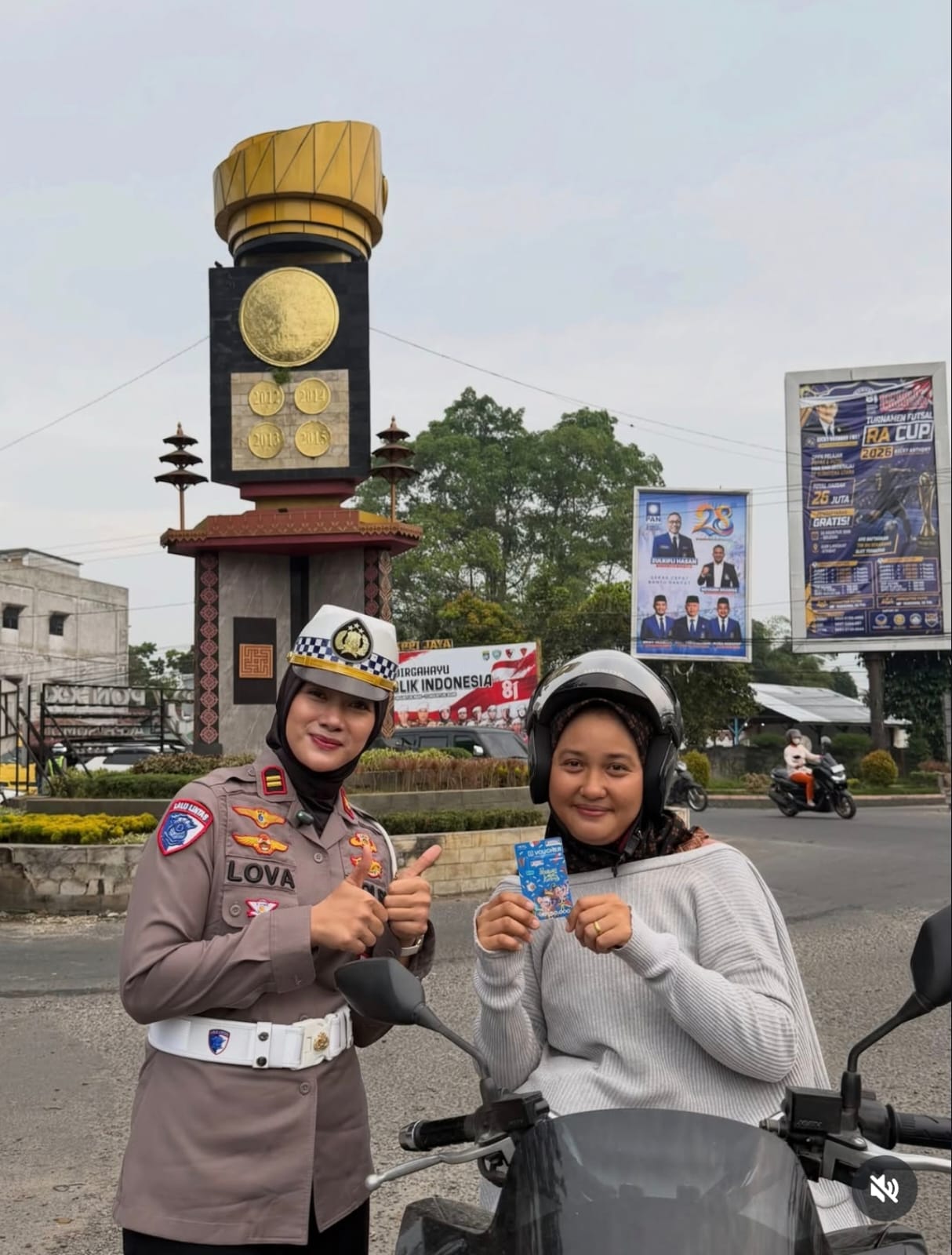 HIMMAH Apresiasi Sat Lantas Polres Langkat Kedepankan Teguran dan Penindakan Humanis