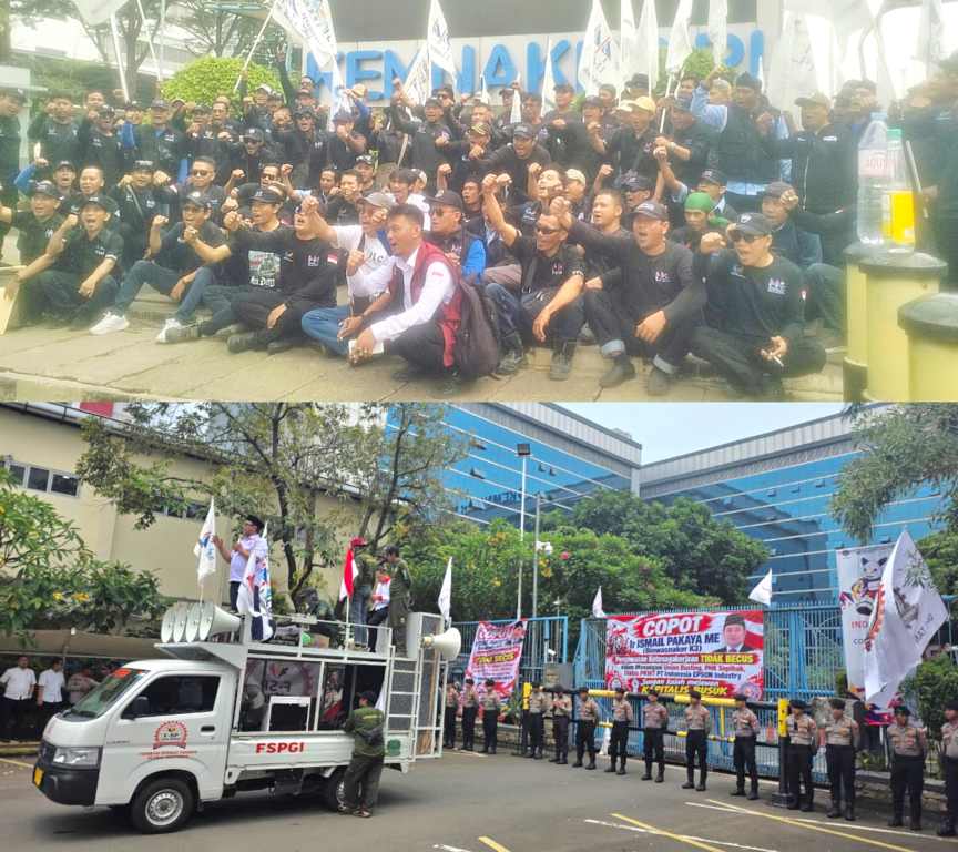 ‎Buruh Desak Menaker Evaluasi Ismail Pakaya, Dugaan Union Busting dan PHK 11 Pekerja PT Epson Tak Kunjung Tuntas